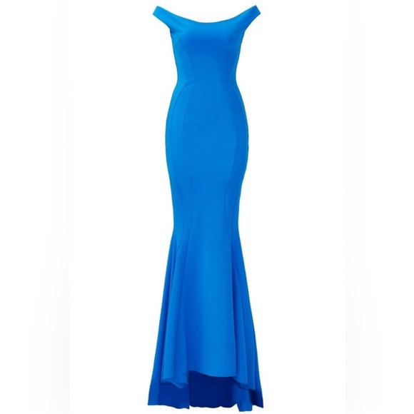Chiara Boni Vibrant Blue Couture Dress - Picture 5 of 8